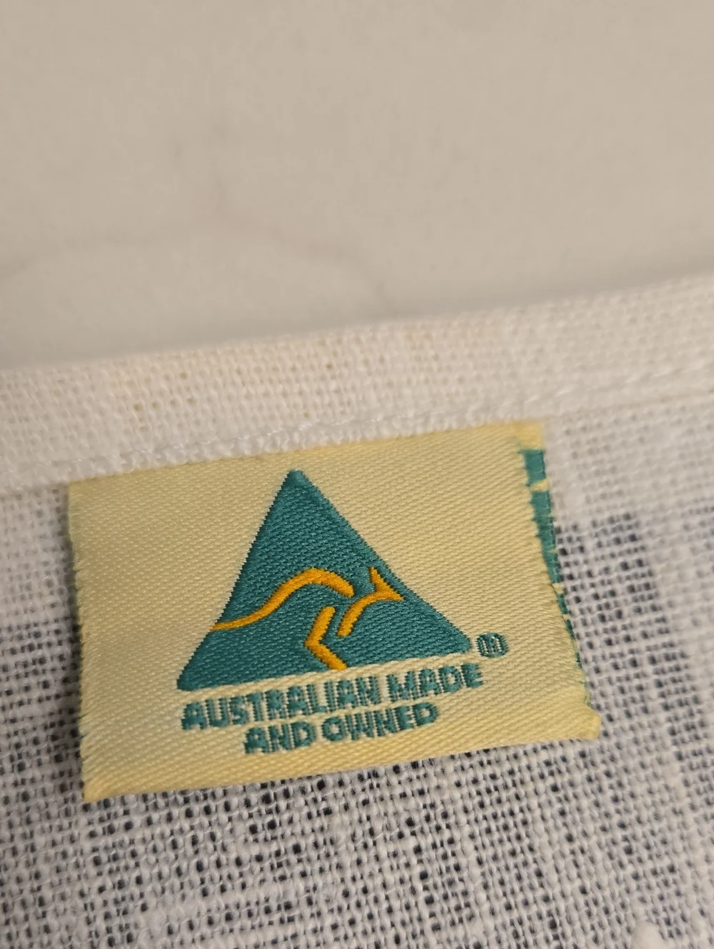 Australia Banksias Botanical Dish Towel - Grey with Taupe & Cream